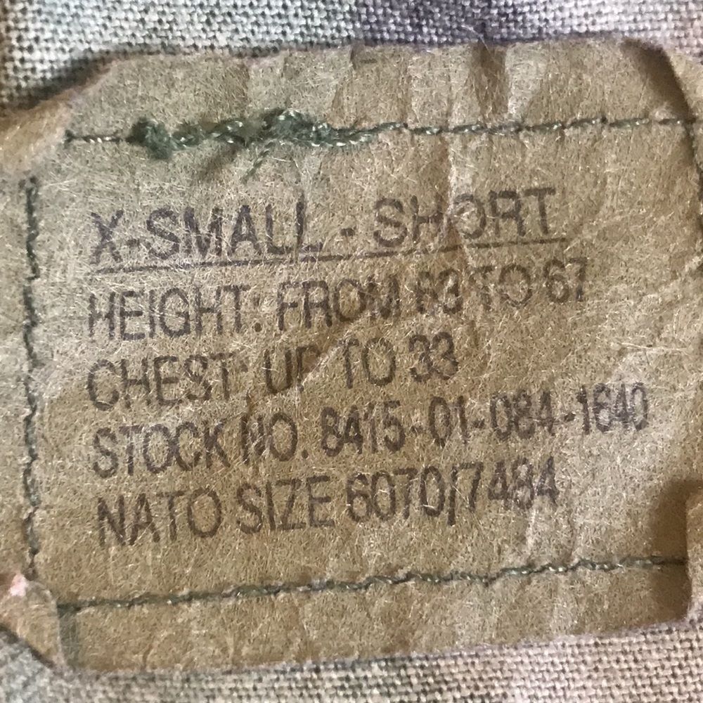 Vintage Army Style Military Jacket Superior Quality - Picture 11 of 14